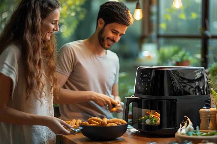 air fryer cooking