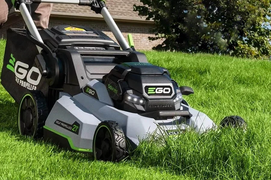 eco electric lawn mower